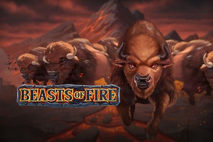Beasts of Fire Online Slot Logo