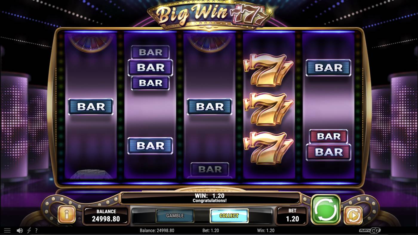 Big Win 777: image of winning