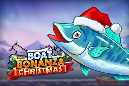 Boat Bonanza Christmas Online Slot Logo
