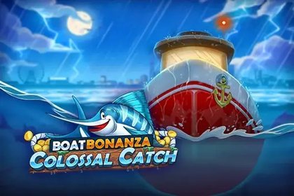 Boat Bonanza Colossal Catch Online Slot Logo