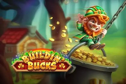 Buildin' Bucks Online Slot Logo