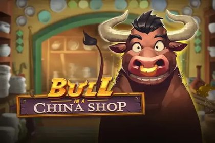 Bull in a China Shop Online Slot Logo