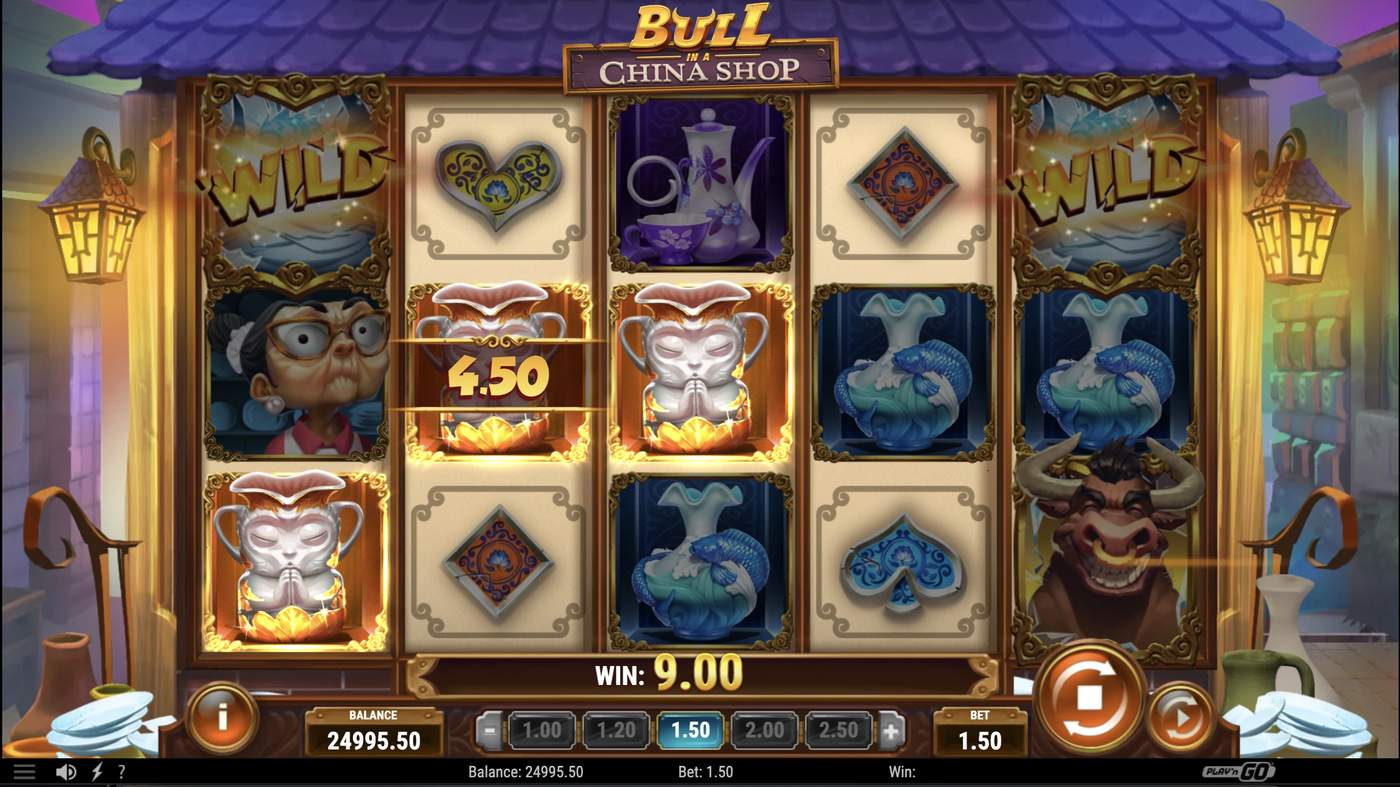 Bull in a China Shop: image of winning