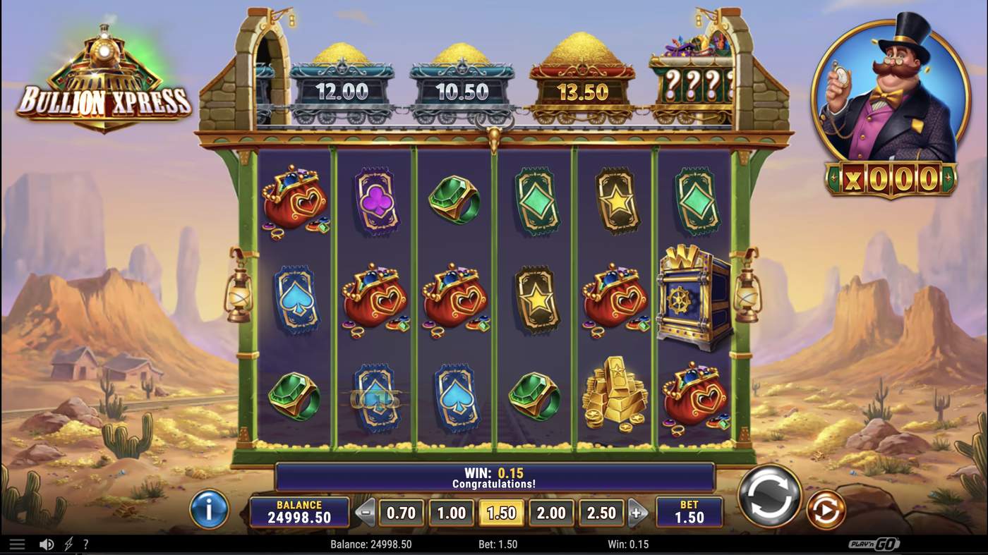 Bullion Xpress: image of winning