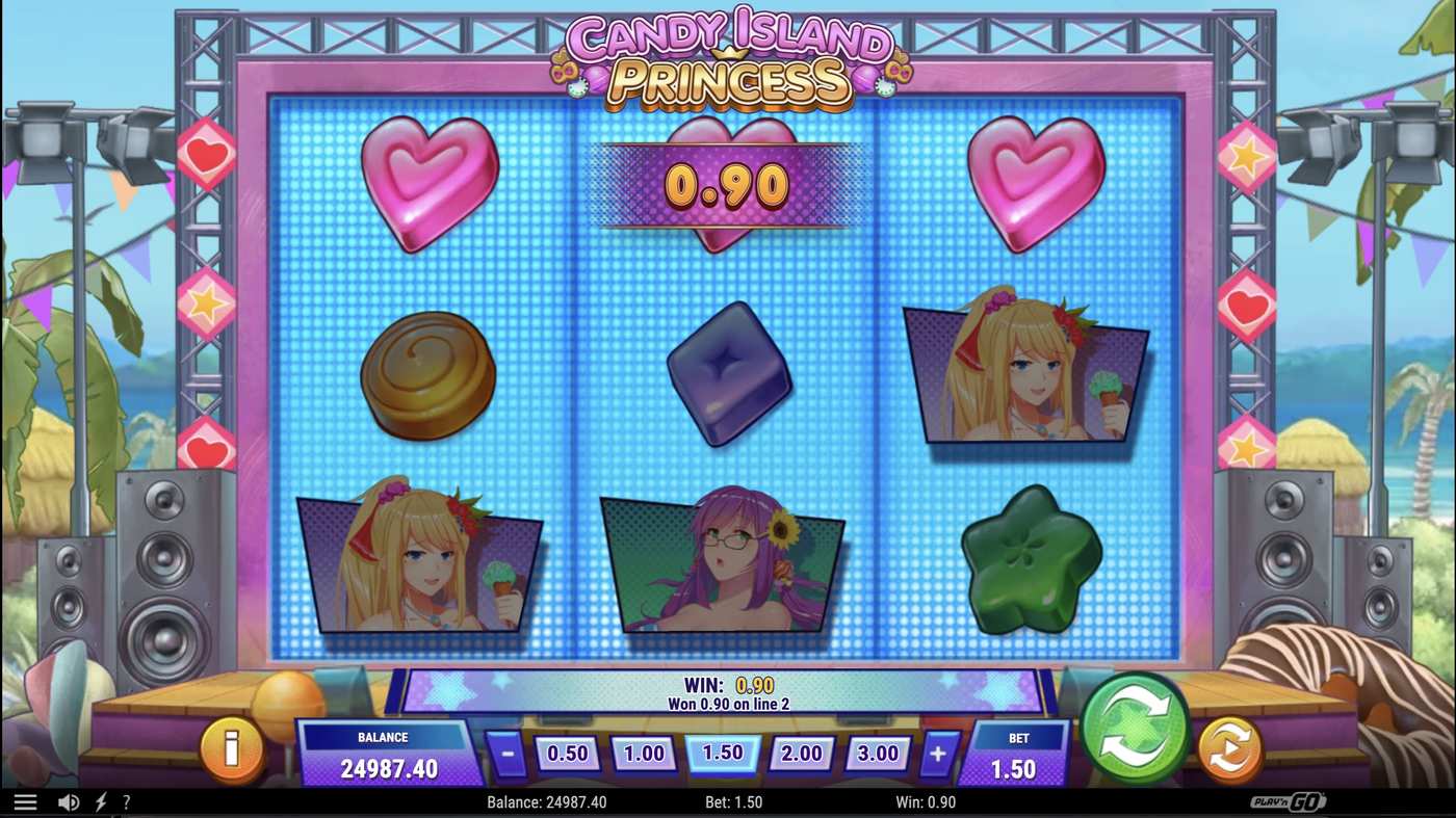 Candy Island Princess: image of winning
