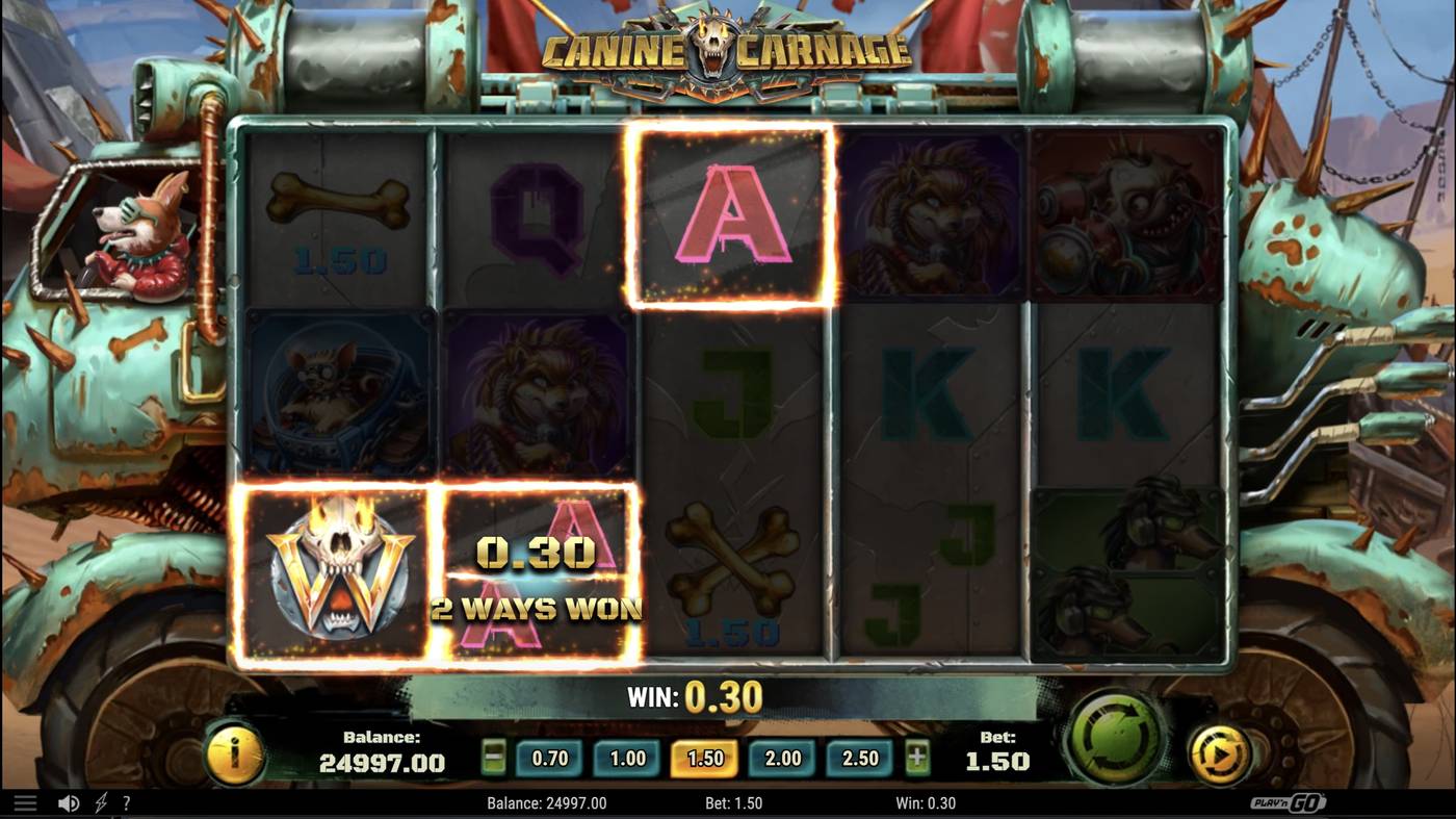 Canine Carnage: image of winning