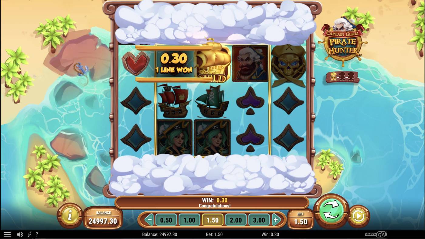 Captain Glum: Pirate Hunter: image of winning