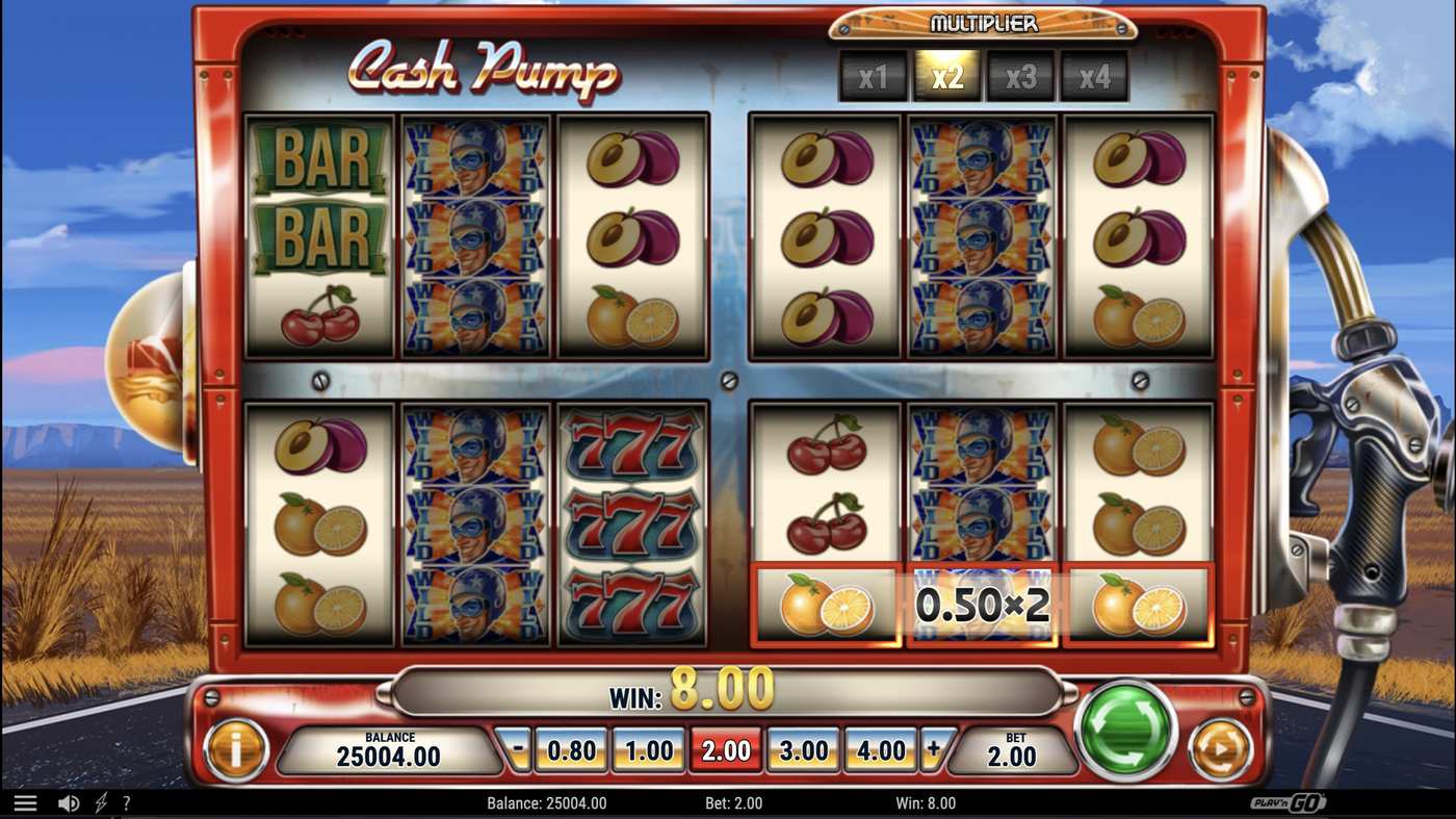 Cash Pump: image of winning