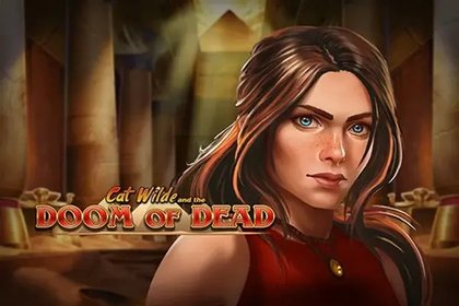 Cat Wilde and the Doom of Dead Online Slot Logo