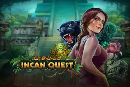 Cat Wilde and the Incan Quest Online Slot Logo