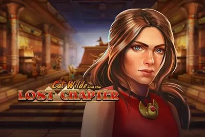 Cat Wilde and the Lost Chapter Online Slot Logo