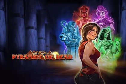 Cat Wilde and the Pyramids of Dead Online Slot Logo