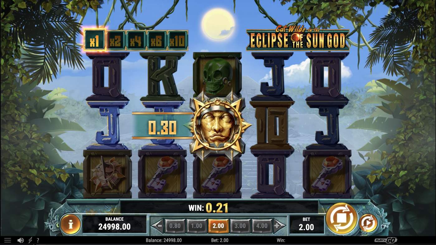 Cat Wilde in the Eclipse of the Sun God: image of winning