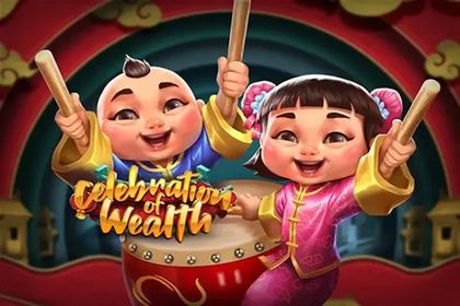 Celebration of Wealth Online Slot Logo