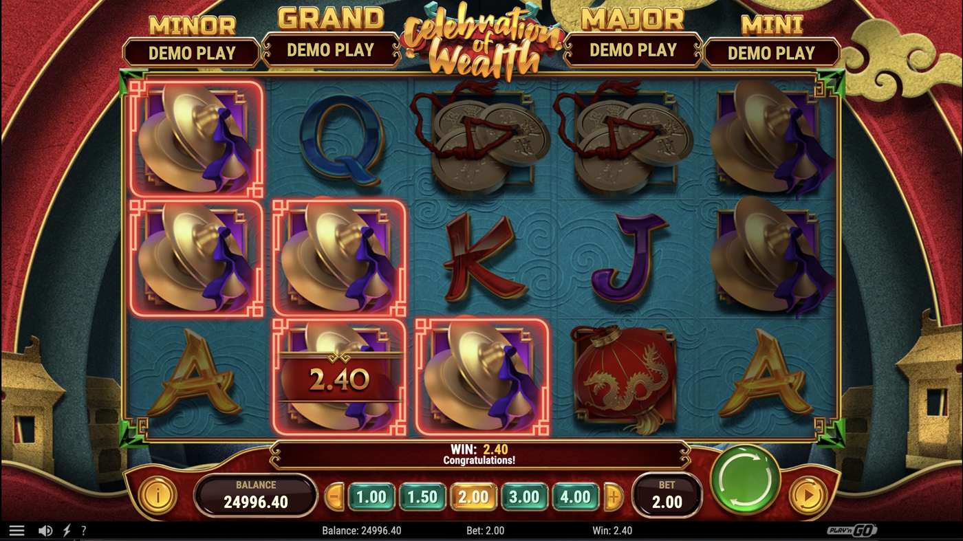 Celebration of Wealth: image of winning