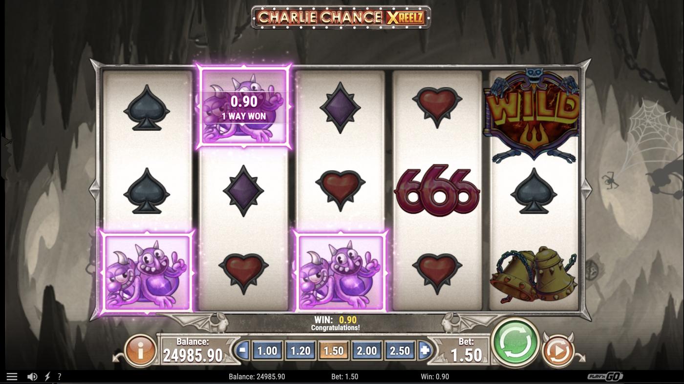 Charlie Chance XReelz: image of winning
