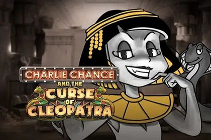 Charlie Chance and the Curse of Cleopatra Online Slot Logo