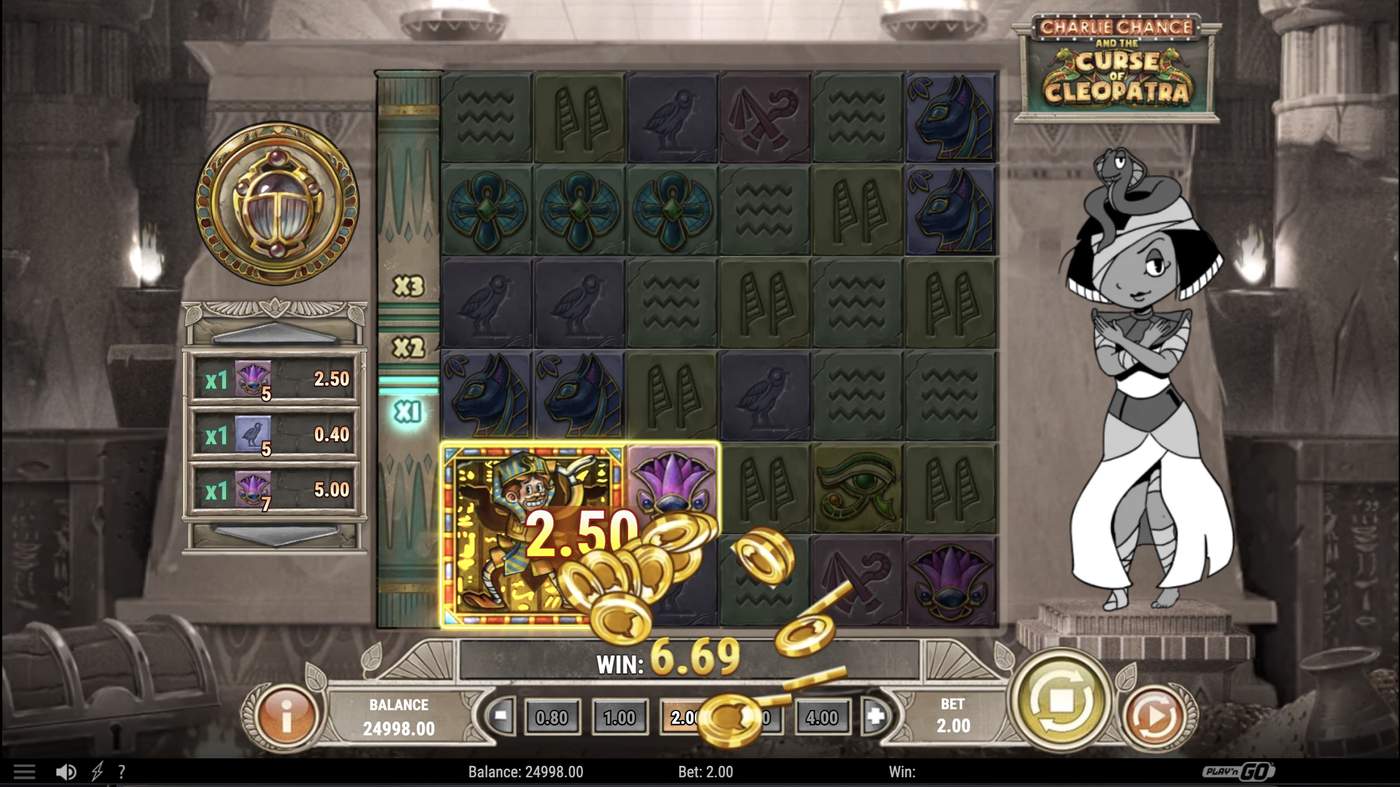 Charlie Chance and the Curse of Cleopatra: image of winning