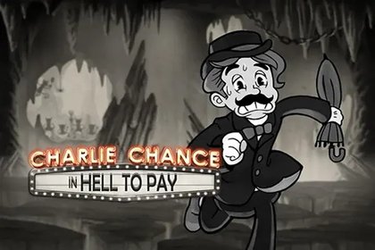 Charlie Chance in Hell to Pay Online Slot Logo