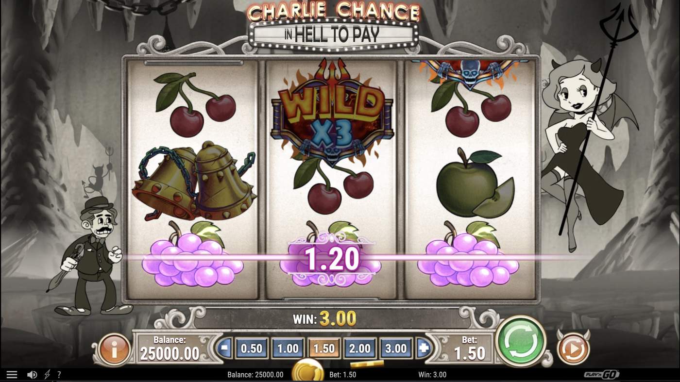 Charlie Chance in Hell to Pay: image of winning