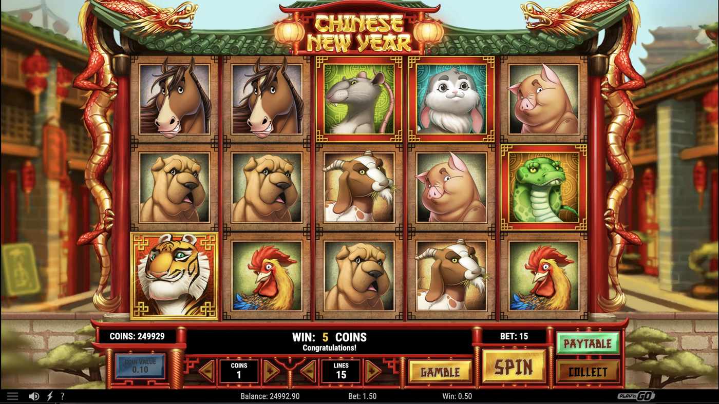 Chinese New Year: image of winning