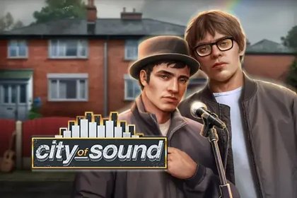 City of Sound Online Slot Logo