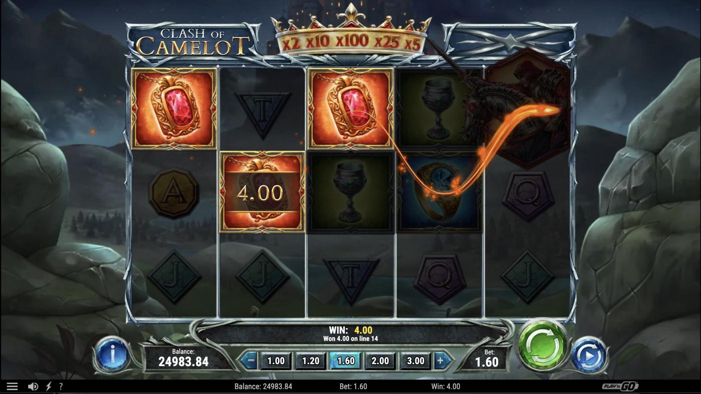 Clash of Camelot: image of winning