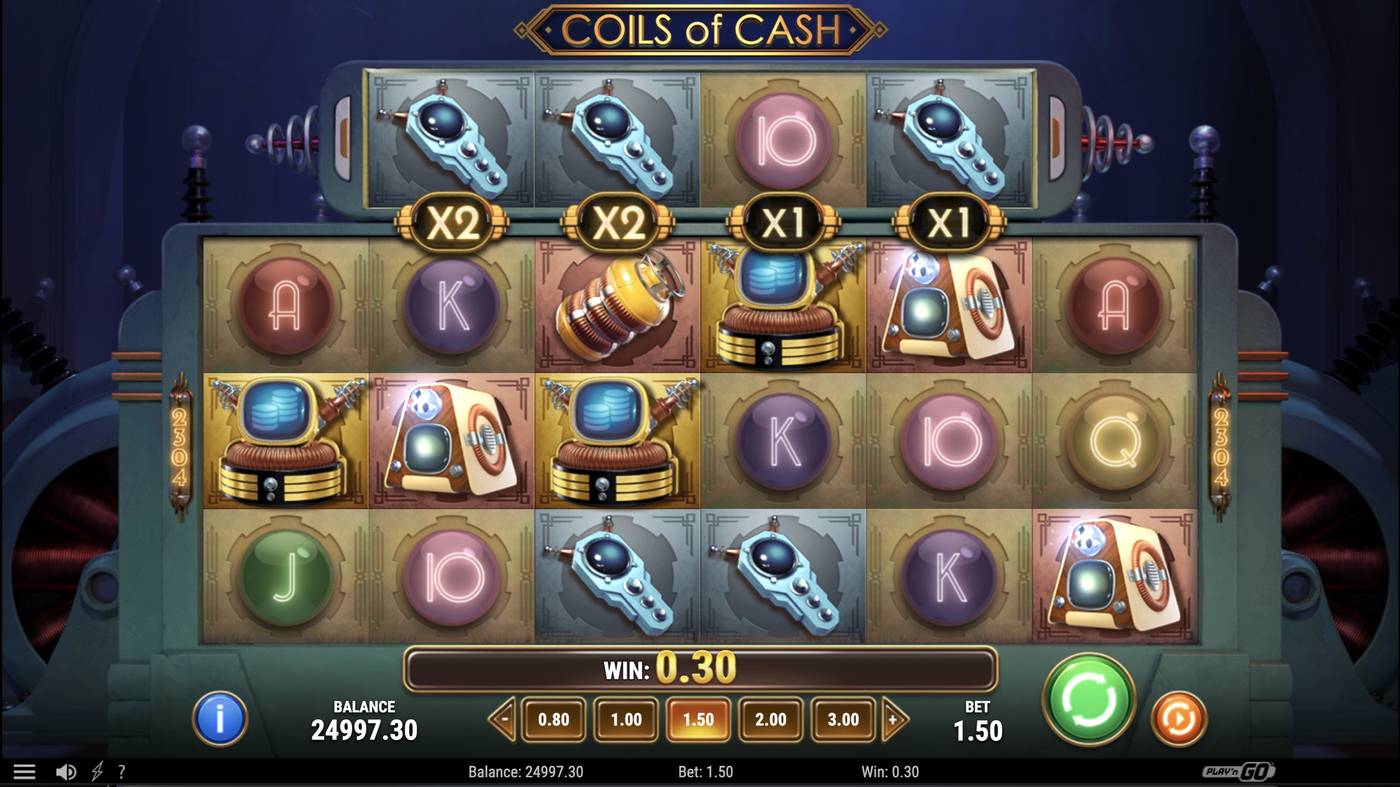 Coils of Cash: image of winning