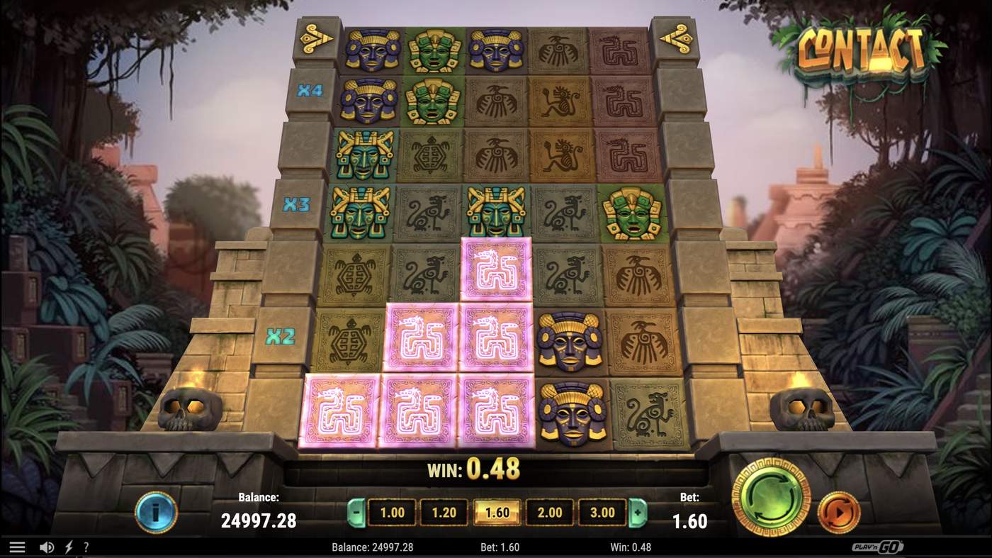 Contact: image of winning