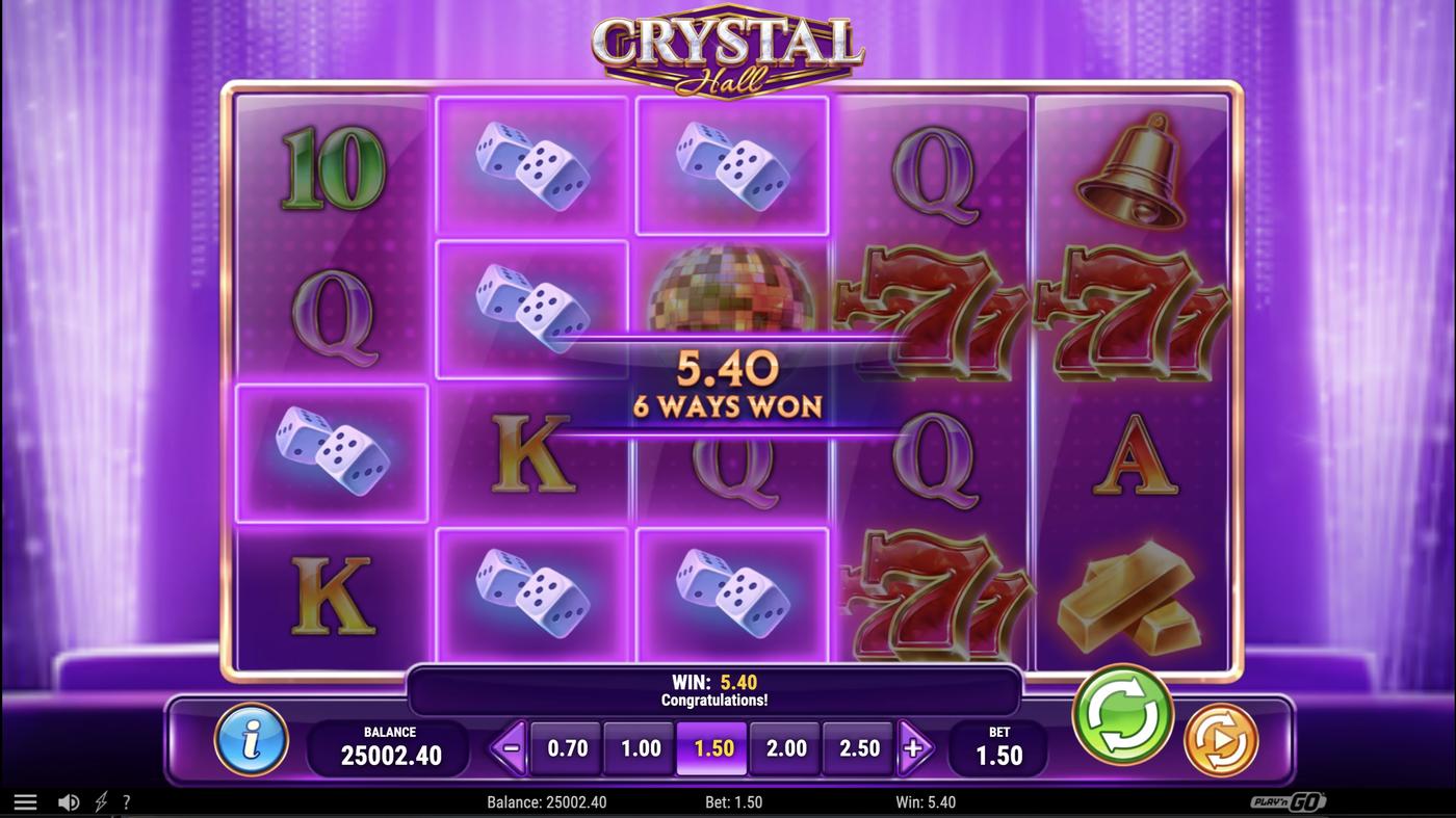 Crystal Hall: image of winning