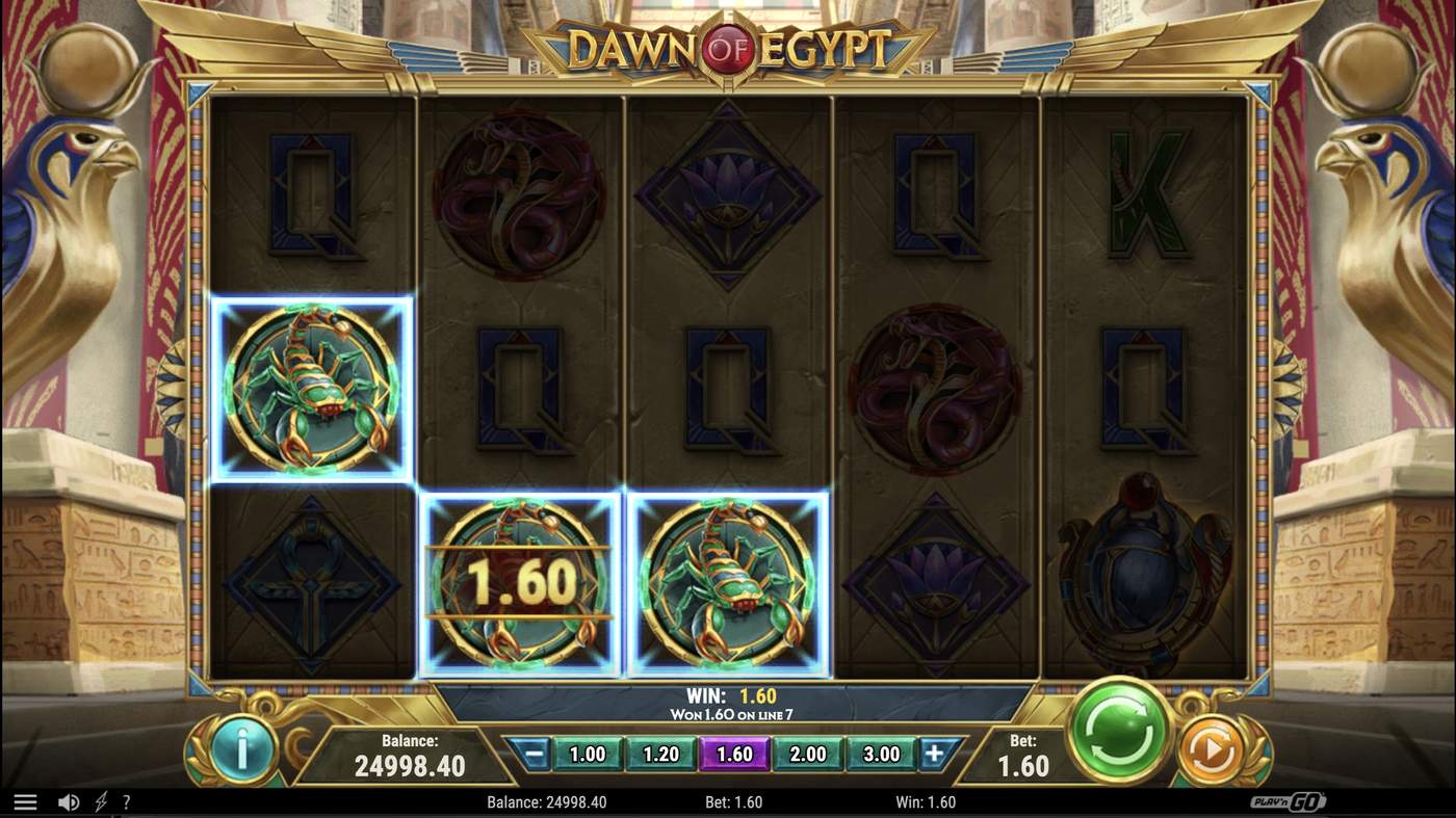 Dawn of Egypt: image of winning