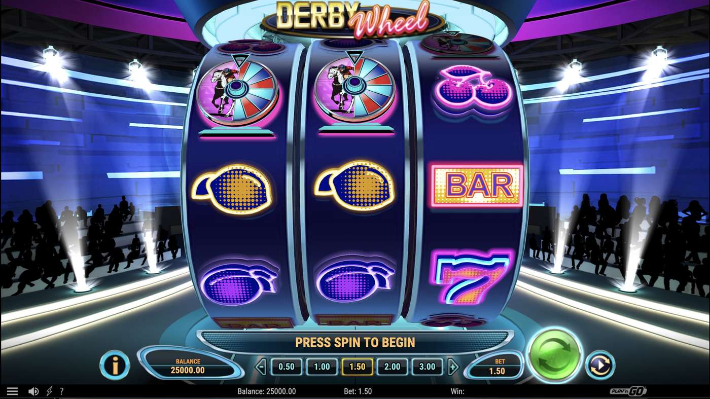 Derby Wheel: image of main menu