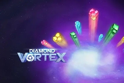 Diamond Vortex Online Slot Logo