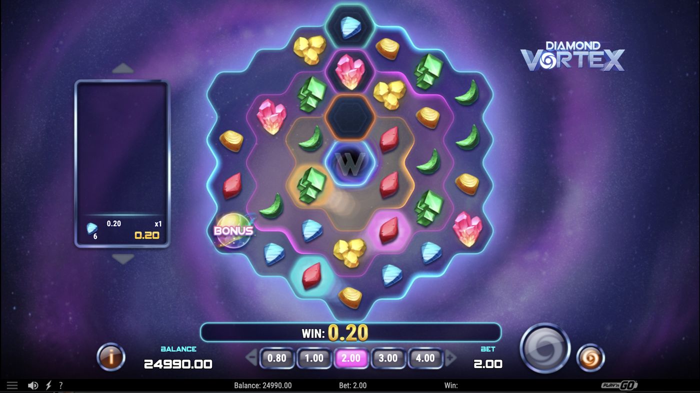 Diamond Vortex: image of winning