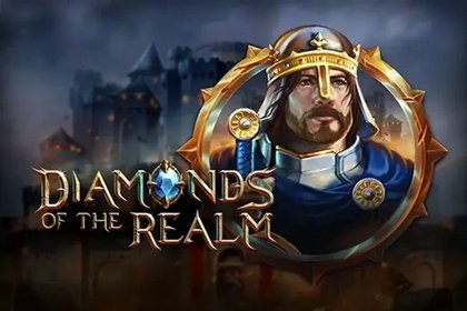 Diamonds of the Realm Online Slot Logo