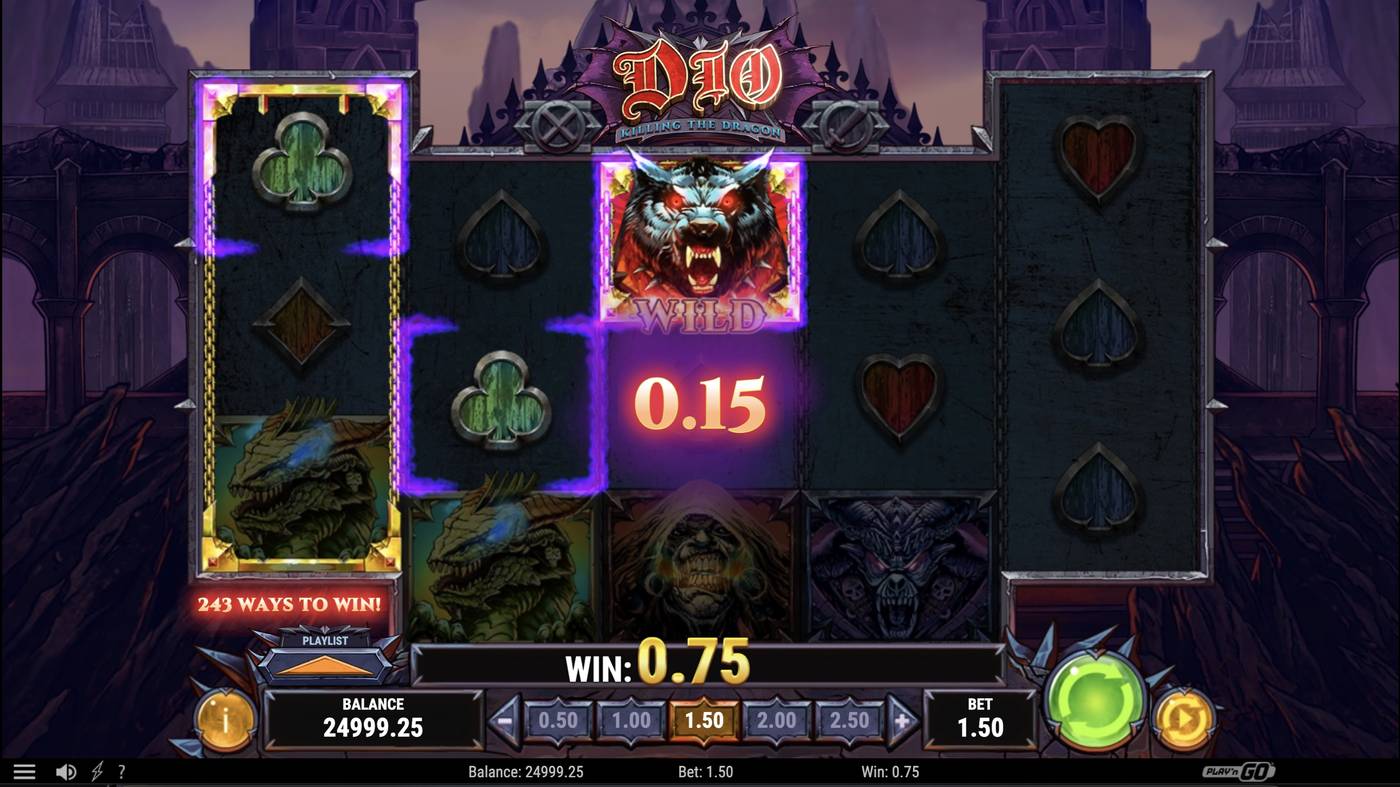 Dio Killing The Dragon: image of winning