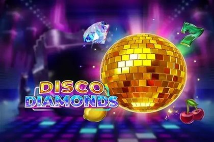 Disco Diamonds Online Slot Logo