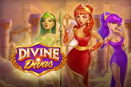 Divine Divas Online Slot Logo