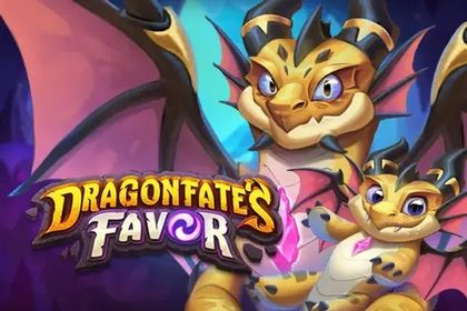 Dragonfate's Favor Online Slot Logo