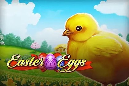 Easter Eggs Online Slot Logo