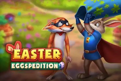 Easter Eggspedition Online Slot Logo