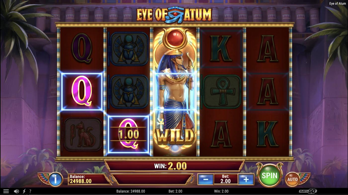 Eye of Atum: image of winning