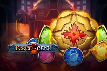 Forge of Gems Online Slot Logo