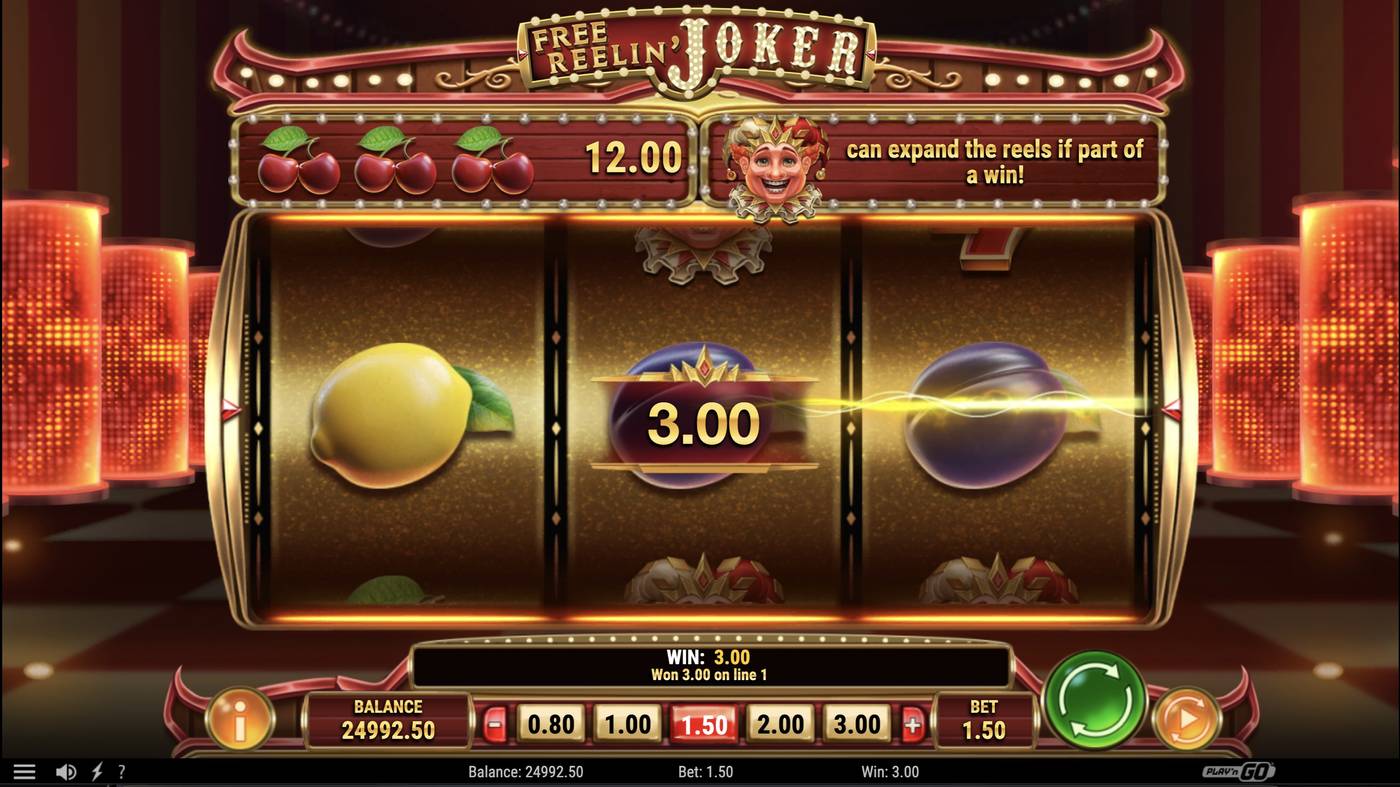 Free Reelin' Joker: image of winning