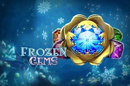 Frozen Gems Online Slot Logo