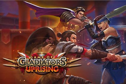 Game of Gladiators: Uprising Online Slot Logo
