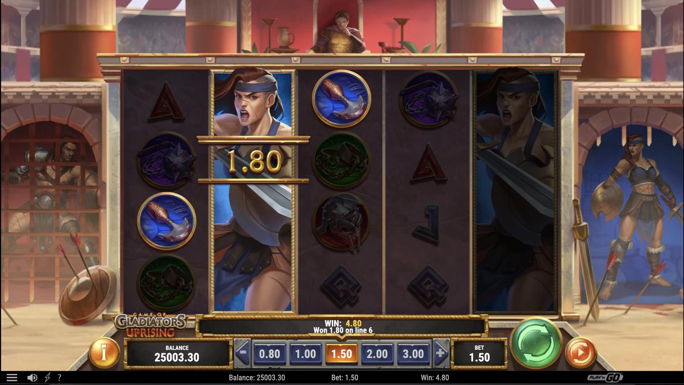 Game of Gladiators: Uprising: image of winning