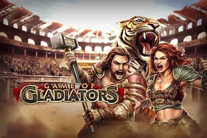 Game of Gladiators Online Slot Logo