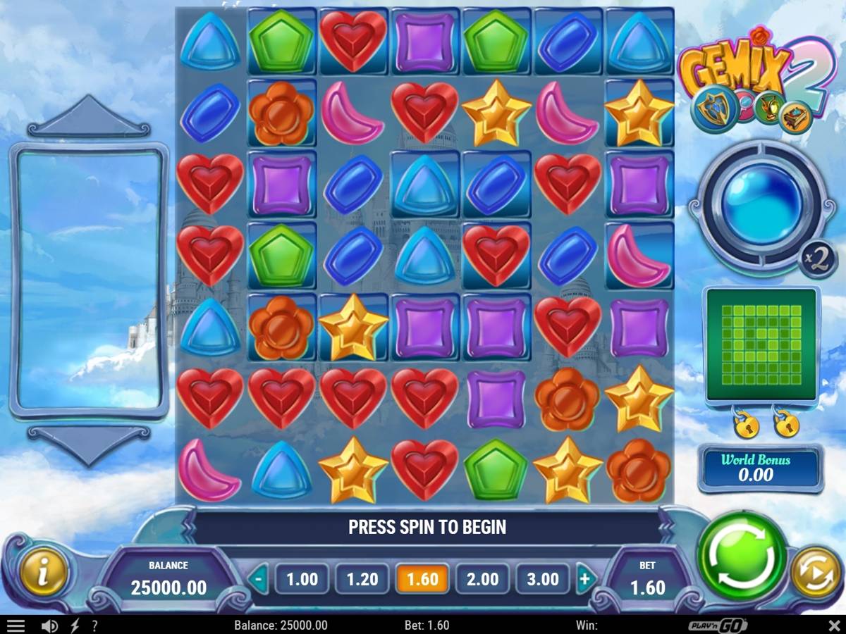 Gemix 2: image of main menu