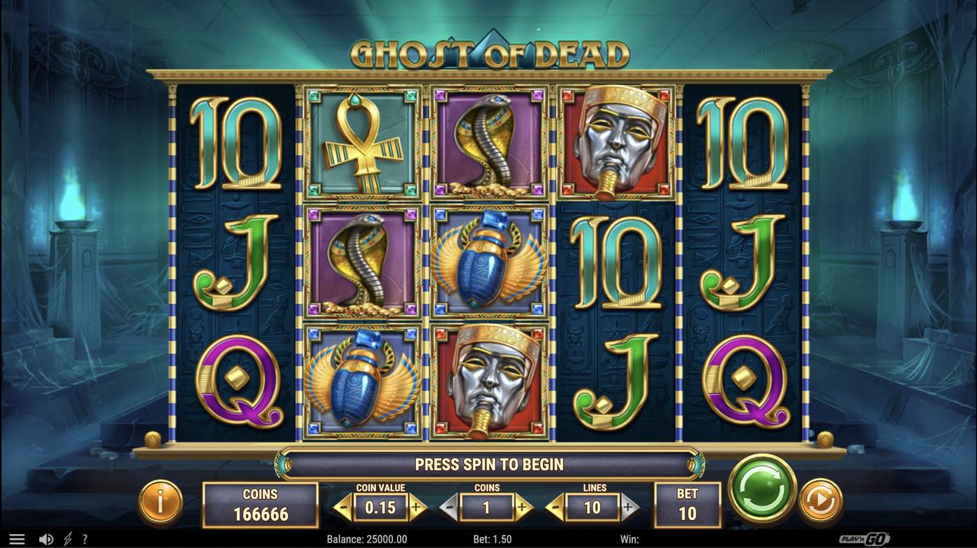 Ghost of Dead: image of main menu